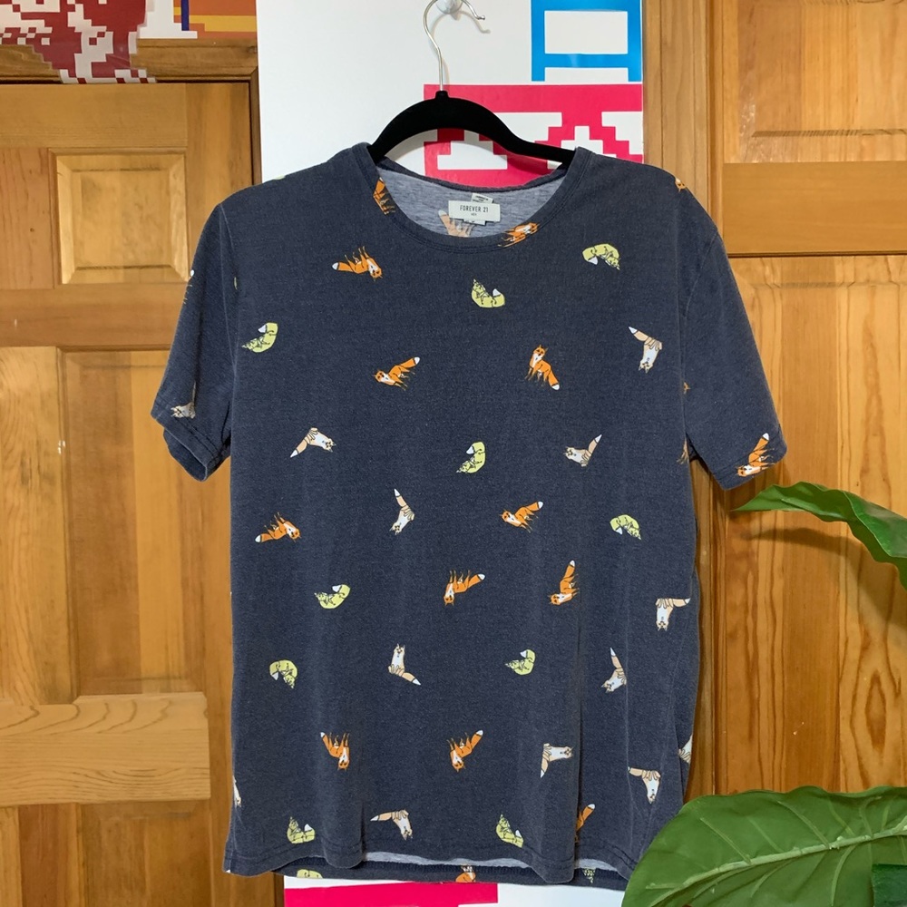 Forever21 Fox Motif Tee